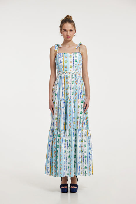 CALISSA DRESS ORANGE