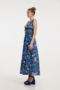 KIRKI DRESS BLUE