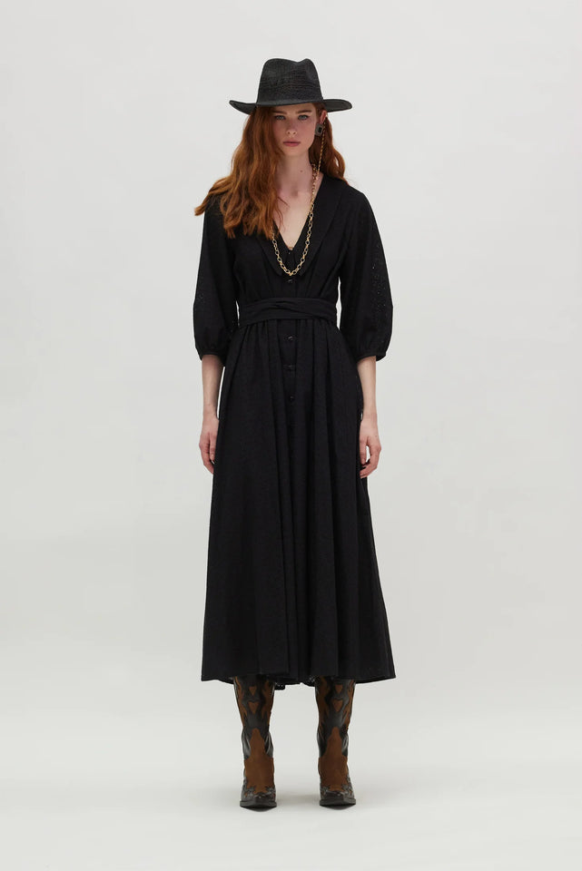 DANDELION DRESS BLACK