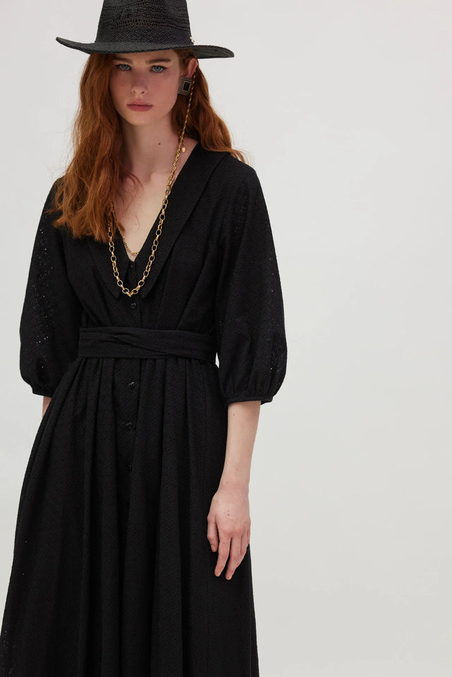 DANDELION DRESS BLACK