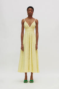 CHLOE DRESS BANANA YELLOW