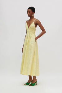CHLOE DRESS BANANA YELLOW