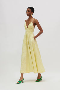 CHLOE DRESS BANANA YELLOW