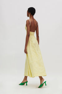 CHLOE DRESS BANANA YELLOW