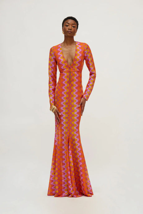 JUANITA DRESS ORANGE