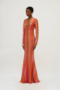 JUANITA DRESS ORANGE