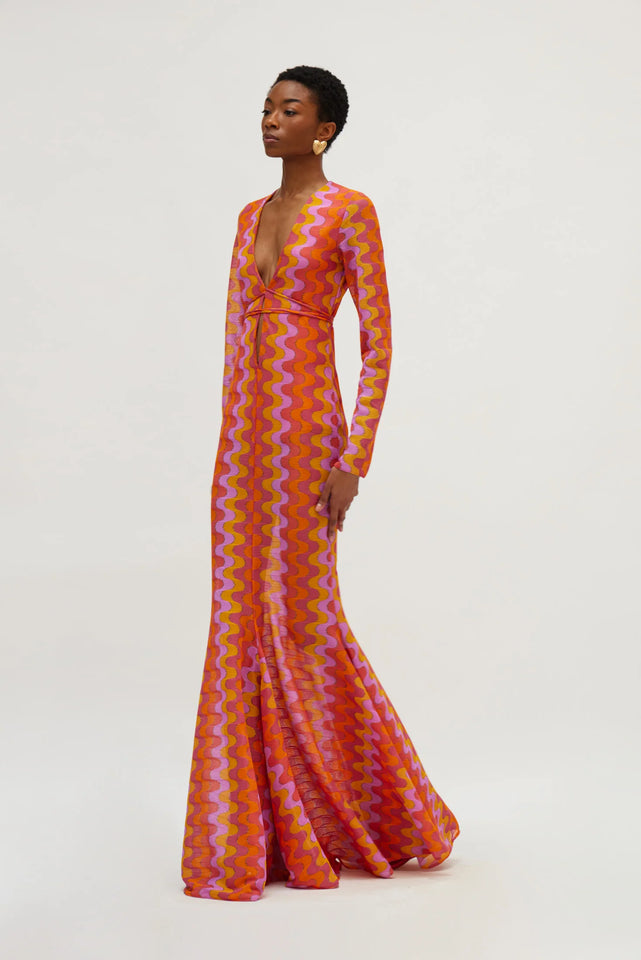 JUANITA DRESS ORANGE