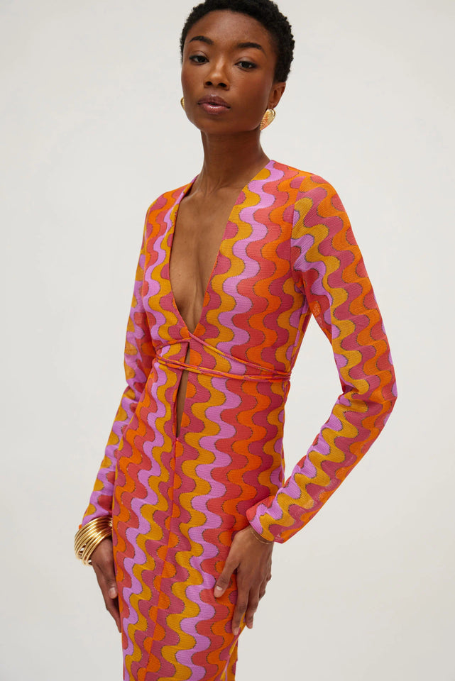 JUANITA DRESS ORANGE