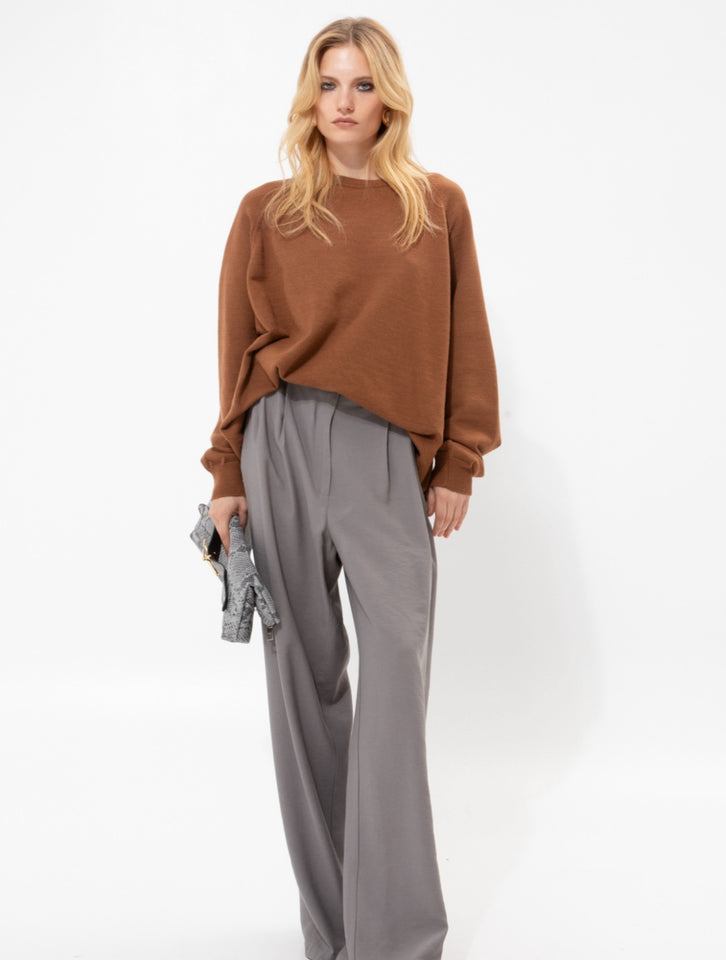TAN SWEATER