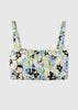 ALICE TOP FLORAL BLUE