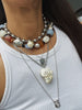 SCALLOP NECKLACE (silver)