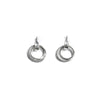 NA059 DOUBLE HOOP EARRINGS