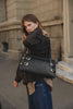 "ECHOES" BLACK GOLD SHOULDER BAG
