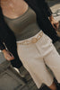 "ANTHEM" GOLD CHAIN BELT