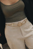 "ANTHEM" GOLD CHAIN BELT