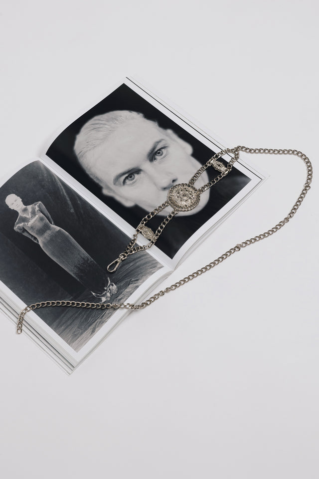 "ANTHEM" NICKEL CHAIN BELT