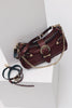 "KISS OF LIFE" CHERRY GOLD SHOULDER BAG