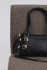 "ECHOES" BLACK GOLD SHOULDER BAG