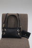 "ECHOES" BLACK GOLD SHOULDER BAG