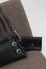 "ECHOES" BLACK GOLD SHOULDER BAG