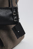 "ECHOES" BLACK NICKEL SHOULDER BAG