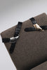 "BEAUTIFUL SCARLET" BLACK NICKEL LEATHER BELT