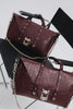 "SURRENDER" CHERRY GOLD SHOULDER BAG