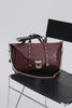"SURRENDER" CHERRY GOLD SHOULDER BAG