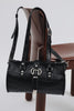 "ENDLESSLY" BLACK NICKEL BARREL BAG