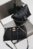 "SURRENDER" BLACK NICKEL SHOULDER BAG