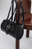 "ENDLESSLY" BLACK NICKEL BARREL BAG