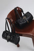 "ENDLESSLY" BLACK NICKEL BARREL BAG