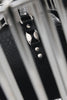 "SENSATION" BLACK NICKEL SHOULDER BAG