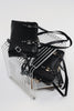 "SENSATION" BLACK NICKEL SHOULDER BAG