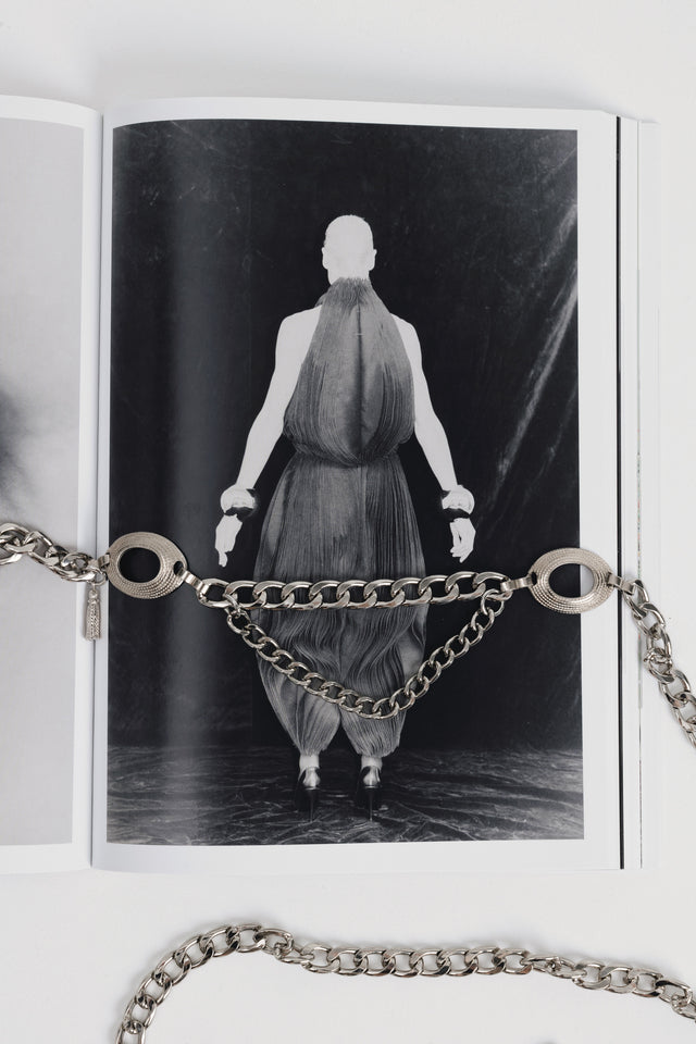 "THAT'S THE WAY" NICKEL CHAIN BELT
