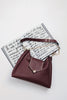 "SOMEWHERE I BELONG" CHERRY GOLD SHOULDER BAG