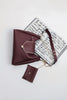 "SOMEWHERE I BELONG" CHERRY GOLD SHOULDER BAG