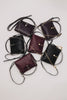 "HERE WITH ME" CHERRY GOLD SHOULDER BAG