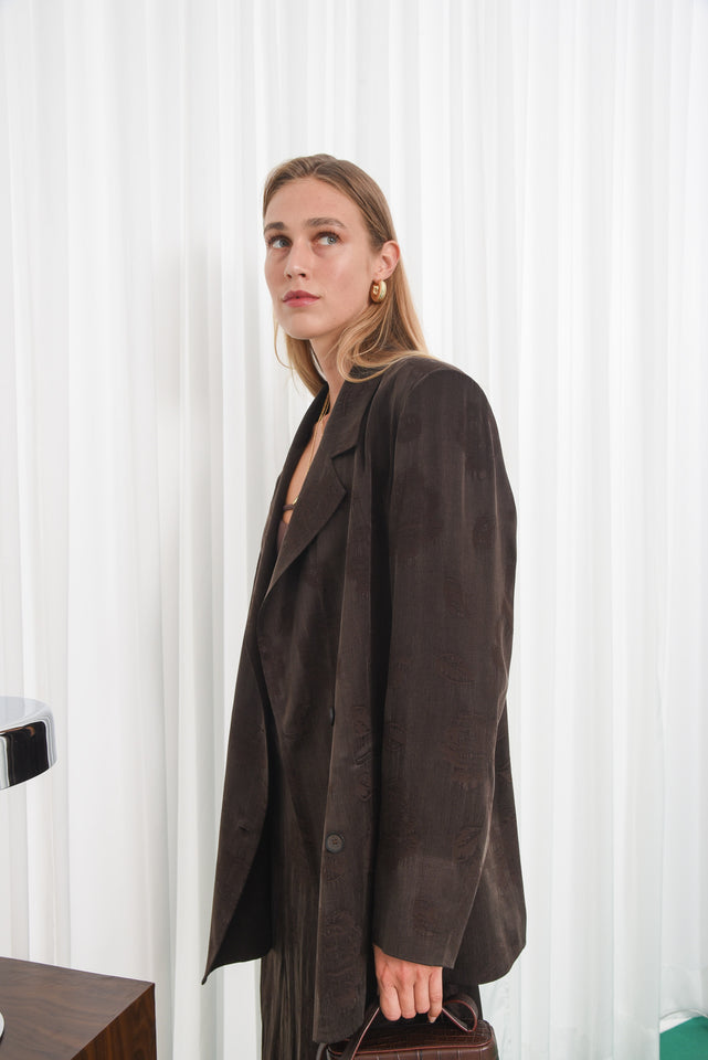 INNER VOICE BLAZER |BROWN