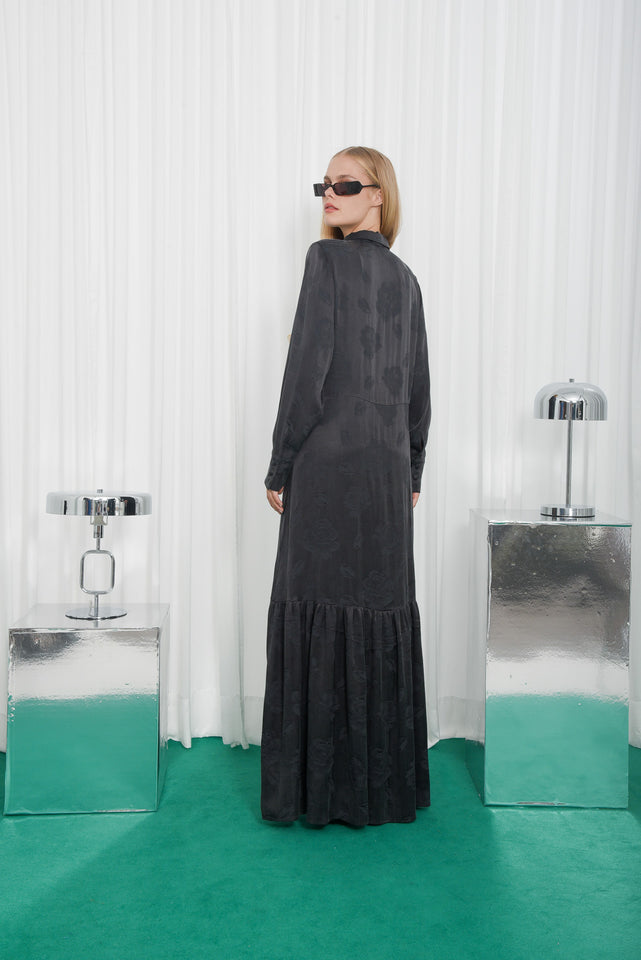 INNER VOICE DRESS |ANTHRACITE - PRE-ORDER ITEM