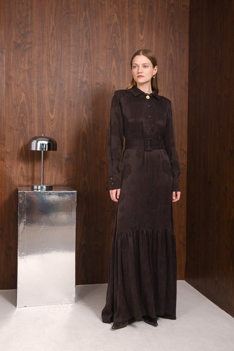 INNER VOICE DRESS |BROWN - PRE-ORDER ITEM