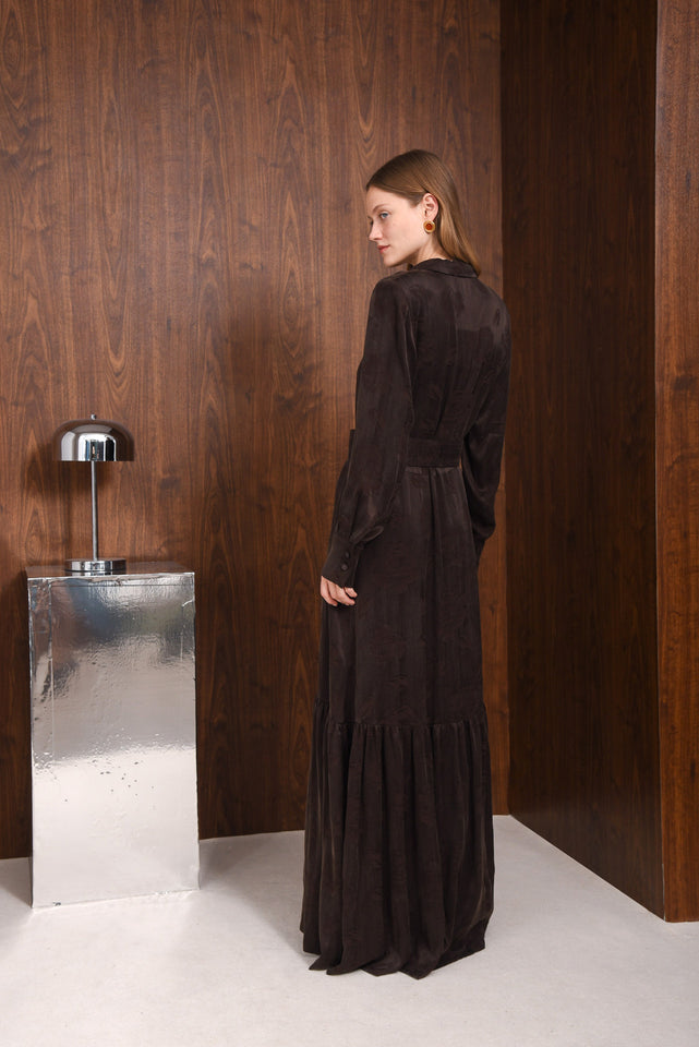 INNER VOICE DRESS |BROWN - PRE-ORDER ITEM