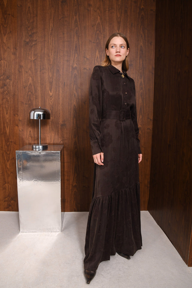 INNER VOICE DRESS |BROWN - PRE-ORDER ITEM