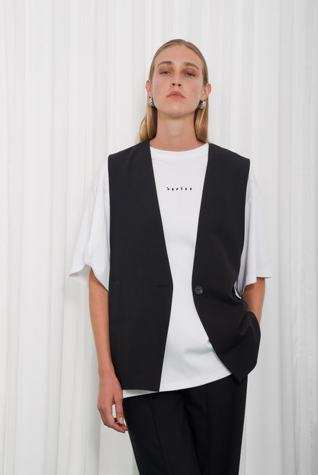 INNOCENT VEST | BLACK