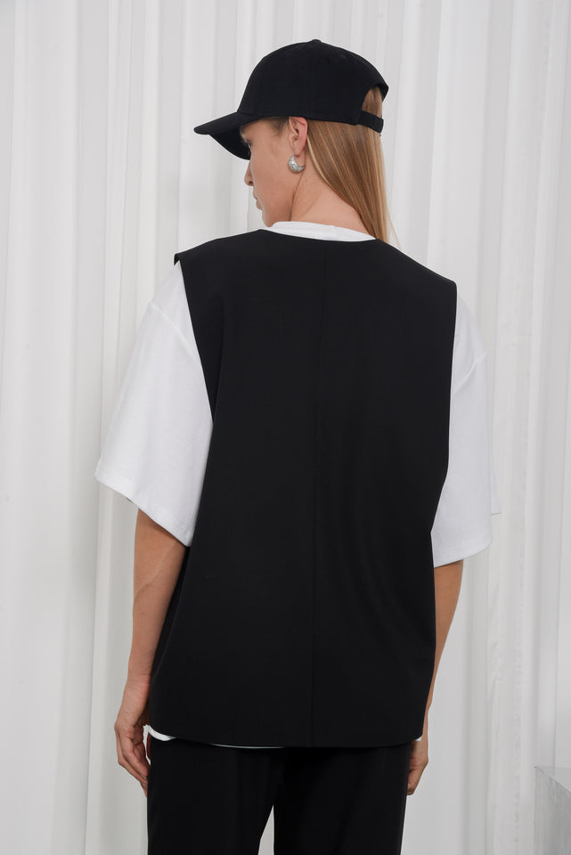 INNOCENT VEST | BLACK