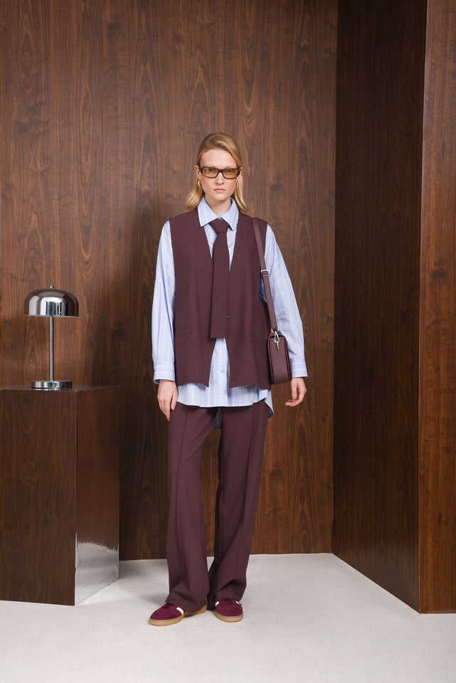 INNOCENT VEST | WINE PURPLE