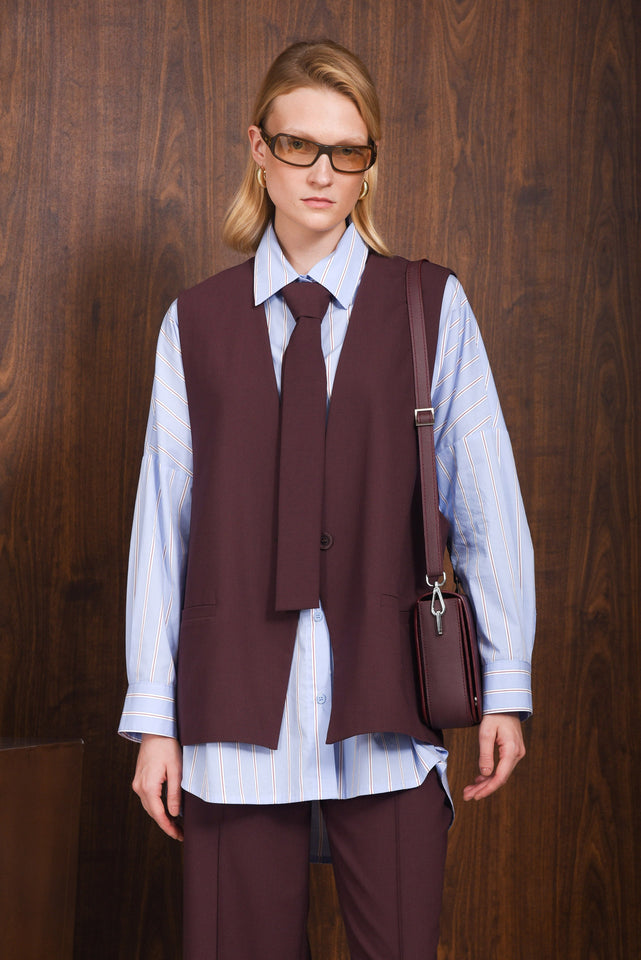 INNOCENT VEST | WINE PURPLE