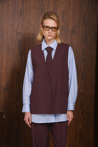 INNOCENT VEST | WINE PURPLE