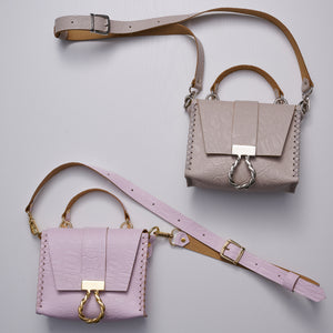 "THE GREAT ESCAPE" PINK GOLD BAG