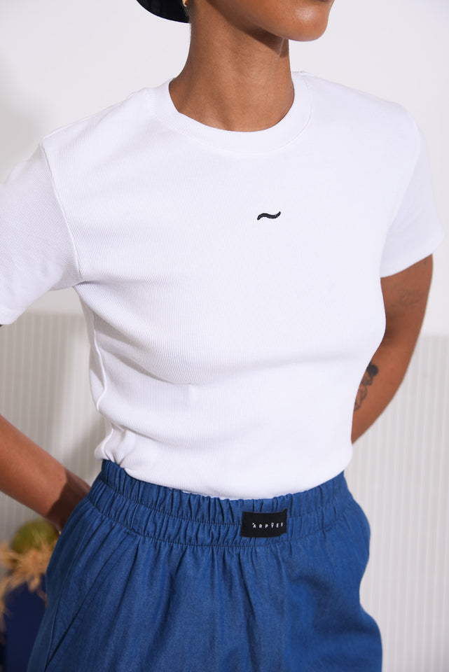 SALTFISH TEE WHITE